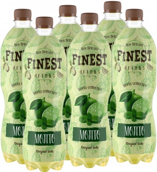 Безалкогольний напій Бон Буассон Файнест Дрінк Мохіто 0,75 л (4820203711741) 