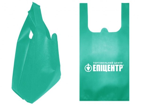 Сумка-майка Эко 600x300x130 мм бирюзовый