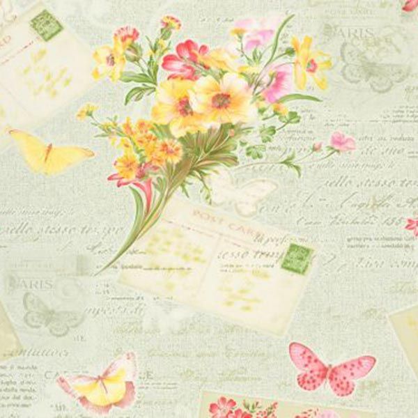 Славянские обои Kolorit В27.4 Письмо 8060-04 0.53x10.05 м