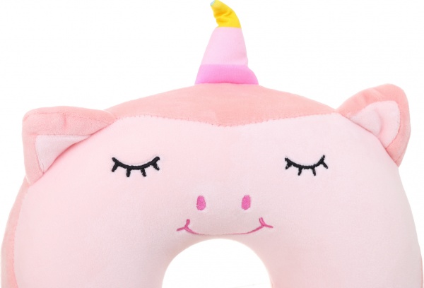 Подушка Bewalker Єдиноріг 28х28 см пудровий BMPMIX0717