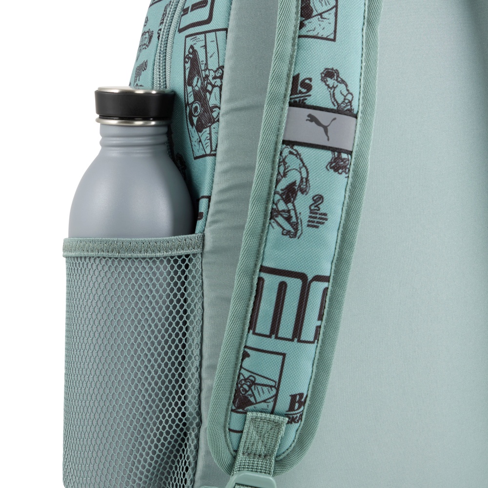 Рюкзак Puma PHASE AOP Small Backpack 09132401 13 л зеленый