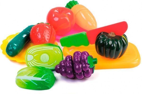 Ігровий набір Bebelino для різання фруктів та овочів 58080