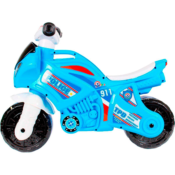 Чудомобиль ТехноК Мото голубой с белым 4823037605781