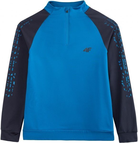 Футболка з довгим рукавом 4F J4Z20-JTSML400C-36S р. 134 синій
