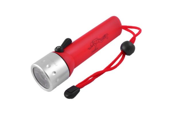 Фонарик Bailong PF-03-LM подводный красный