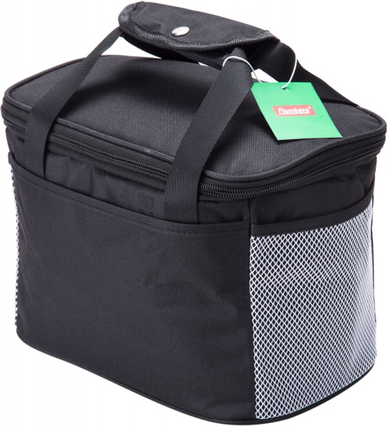 Термосумка Essentials 25х16х18 см чорна Flamberg