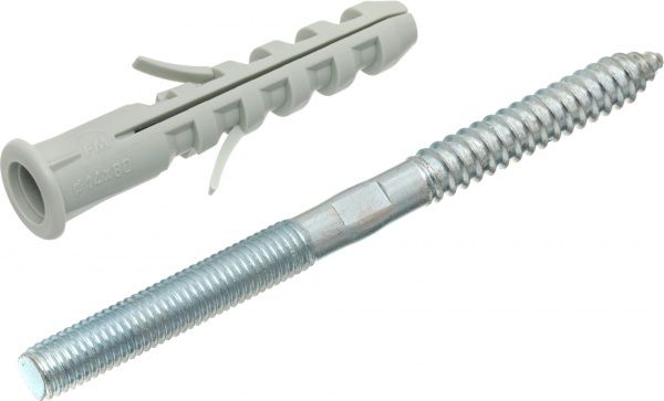 Кріплення для умивальника до стіни з ексцентриками і болтами 10x140 мм