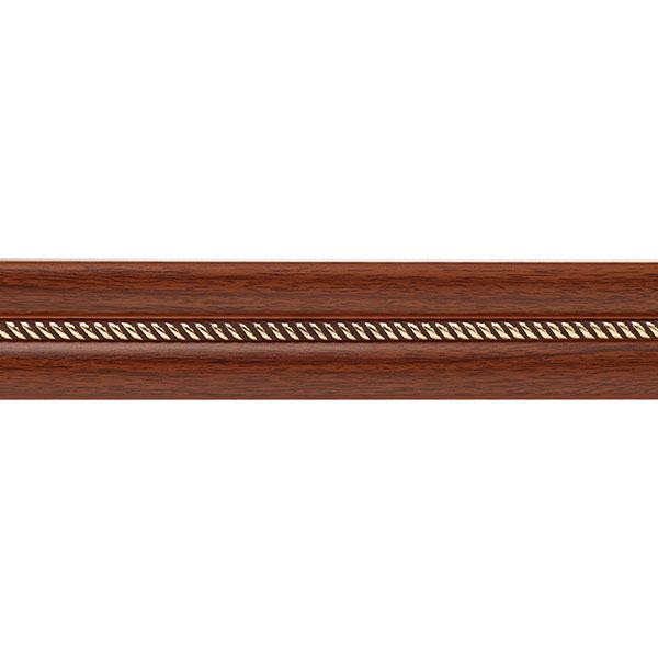 Карниз Талсистем 801038 одна косичка орех 2 м