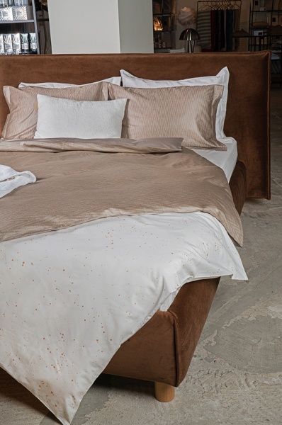 Комплект постельного белья Twist Meteor 2.0 бежевый Decoflux 