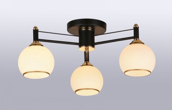 Люстра стельова Blitz 3x60 Вт E27 чорний 1809-43 