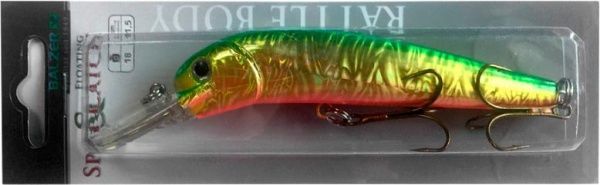 Воблер Balzer Deep Ferox FL Gold/Red/Green 11.5 см
