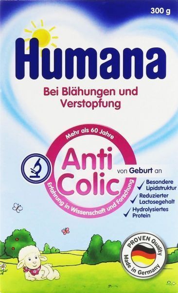 Сухая молочная смесь Humana АntiColic mit LC PUFA 300 г 4031244751973