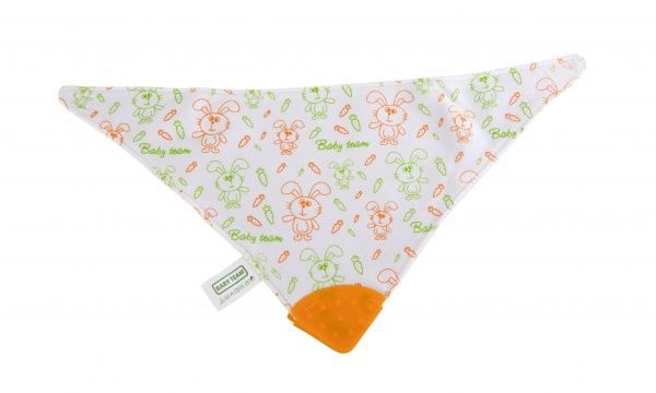 Нагрудник Baby Team на липучці 6508 