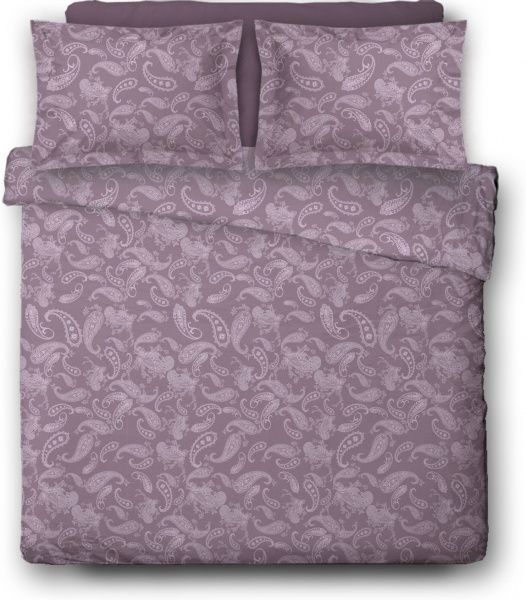 Комплект постільної білизни Royal great тауп сімейний коричневий La Nuit 