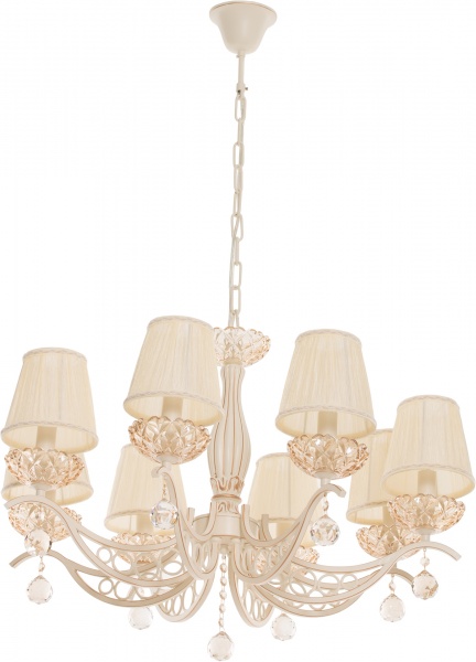 Люстра подвесная Интеркласс НСБ 06-8хХХ-309 8xE14 шампань 61011/8 