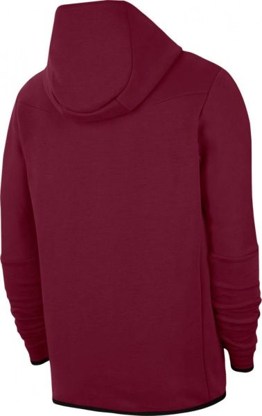 Джемпер Nike M NSW TCH FLC HOODIE FZ WR CU4489-638 р. M червоний