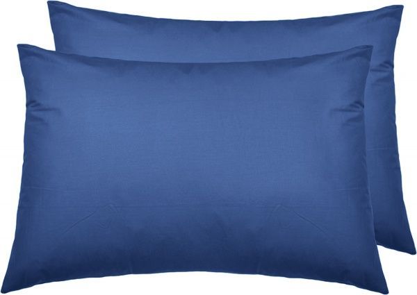 Набор наволочек Solid 70x50 см синий Luna 