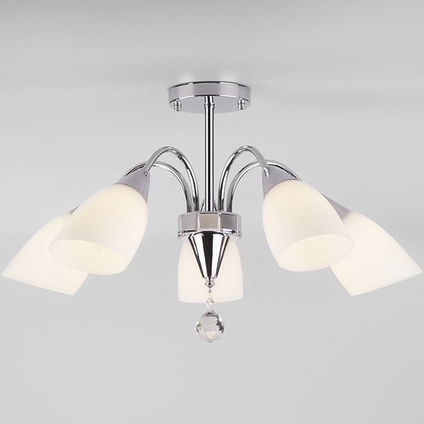 Люстра потолочная Strotskis Ellene 5x40 Вт E27 хром 30149/5 