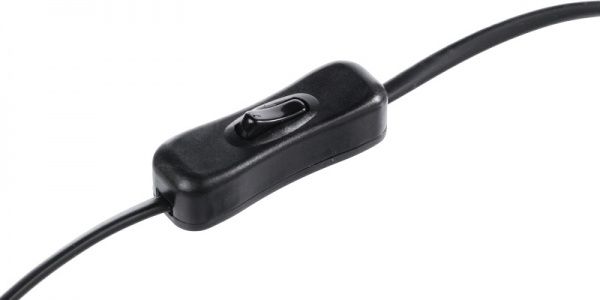 Настільна лампа декоративна Геотон ННБ 01-60-334 Еко 1x60 Вт E27 венге 47784 