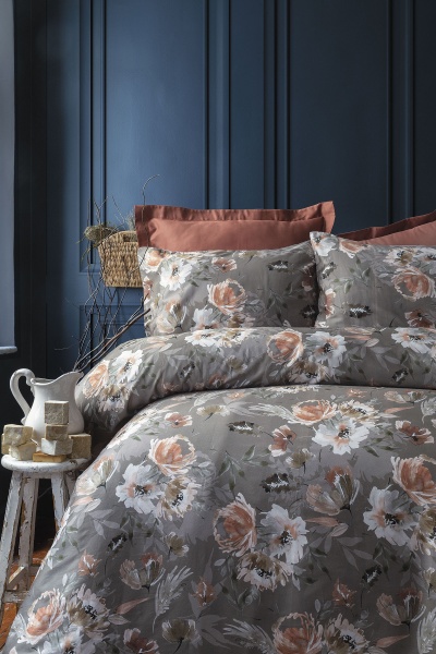 Комплект постільної білизни Shady євро різнокольоровий 