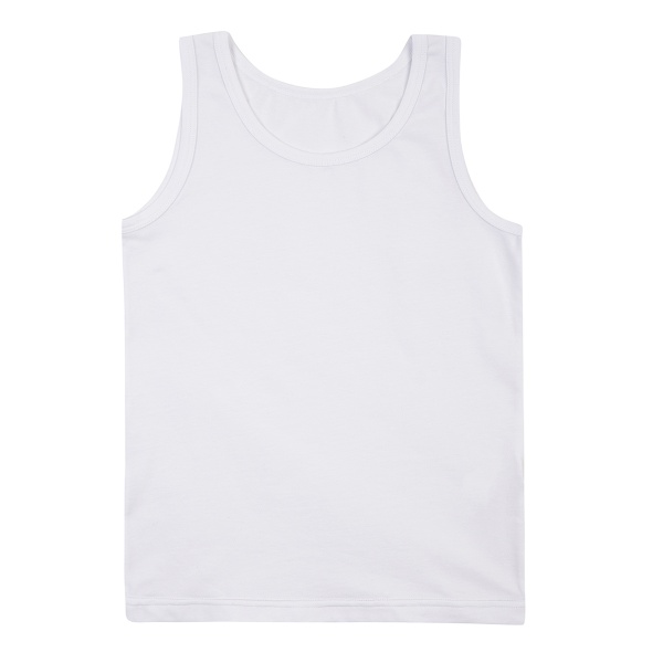 Майка для мальчиков Bibo р.98 белый 44010 