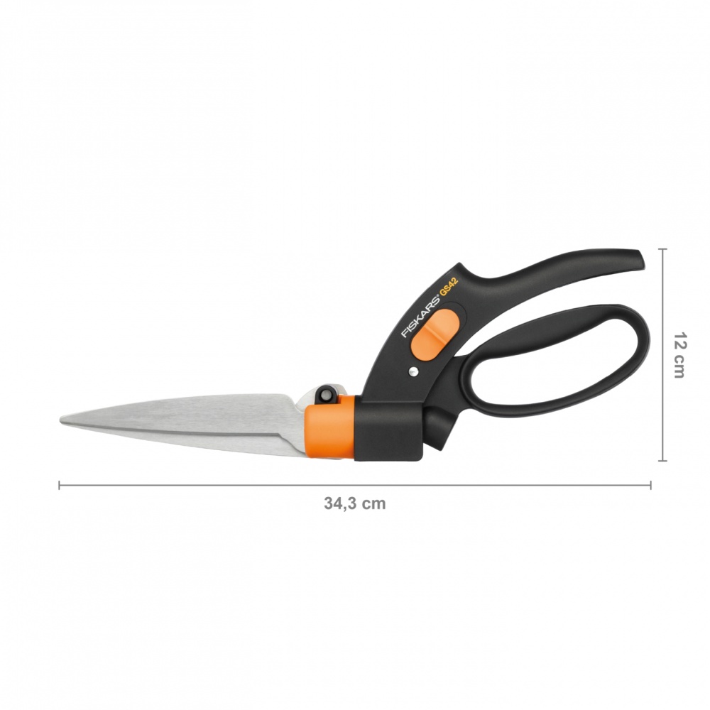 Ножницы для травы Fiskars с серво-системой GS42