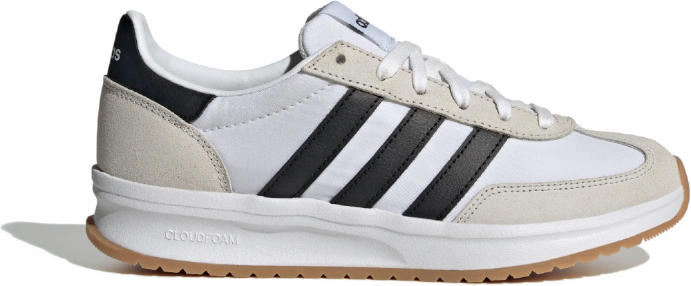 Кроссовки женские демисезонные Adidas RUN 72 IH8594 р.39 1/3 белые с серым