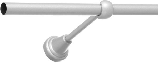 Карниз Gardinia Ally одинарний d16 мм 240 см срібний 