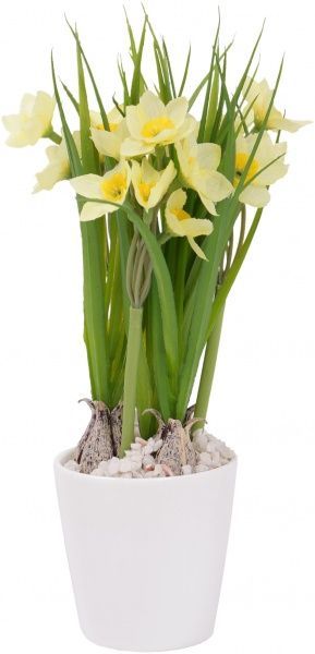 Растение искусственное Нарцисс желтый XD14-22Y