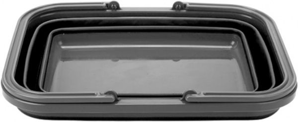Кошик Summit 17,5 л Pop Folding Basket Black/Grey