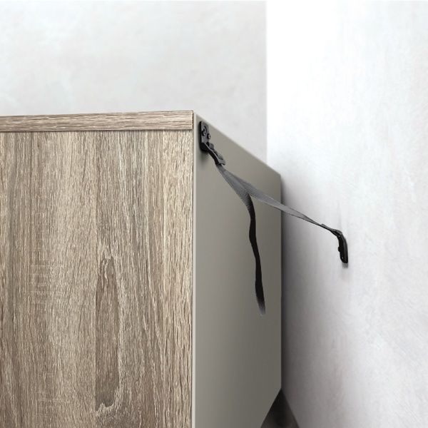 Ремни MVM для защиты от опрокидывания TV и мебели 2 шт. BS-20 BLACK