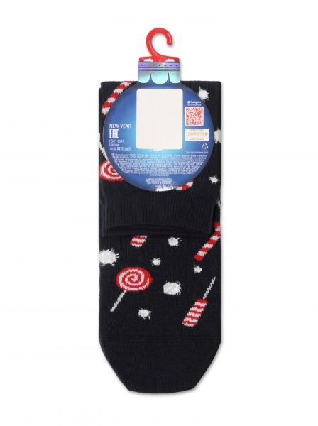 Носки женские Conte New Year 20С-34СП р. 23-25 черный с рисунком 1 пар