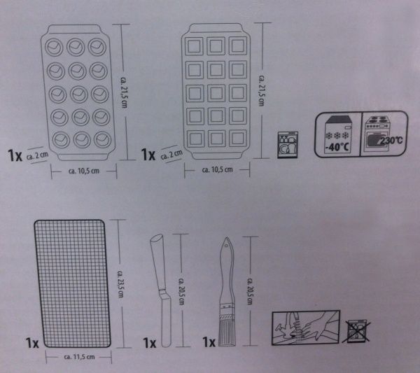 Набор для приготовления конфет 5 предметов 44904 Zenker
