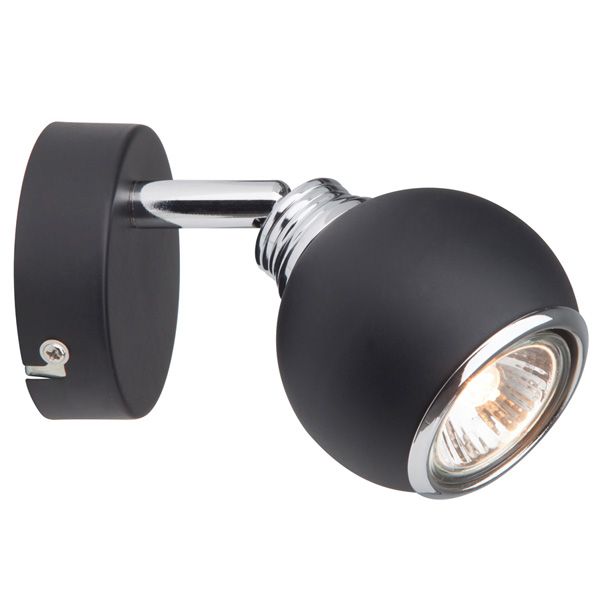 Спот Ina 230V 1х28Вт GU10 черный