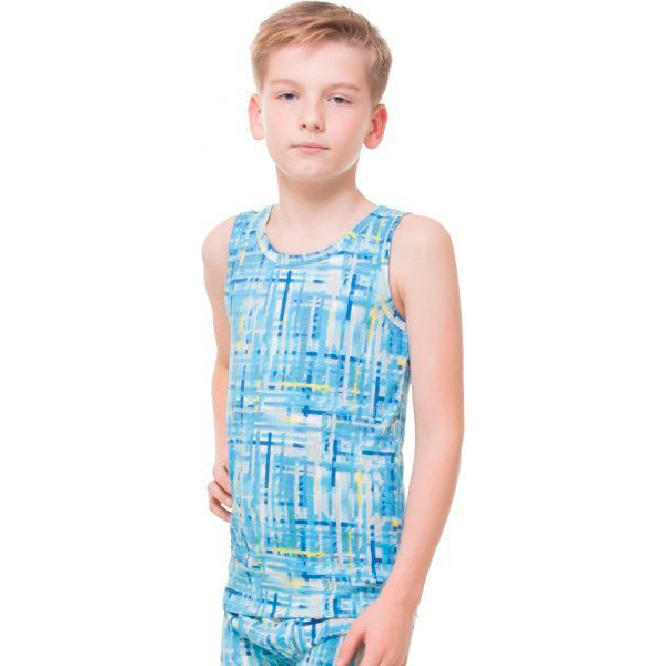 Майка детская для мальчика KOSTA Майка детская р.146 синий 