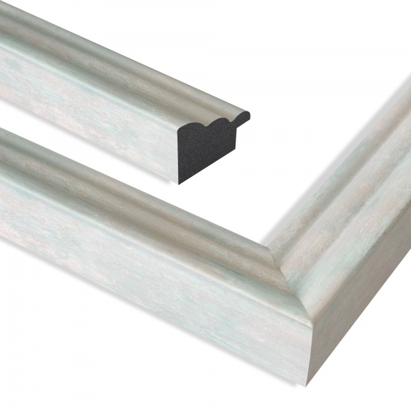 Рамка MARCO decor 2923 21х30 см бежевый с синим 