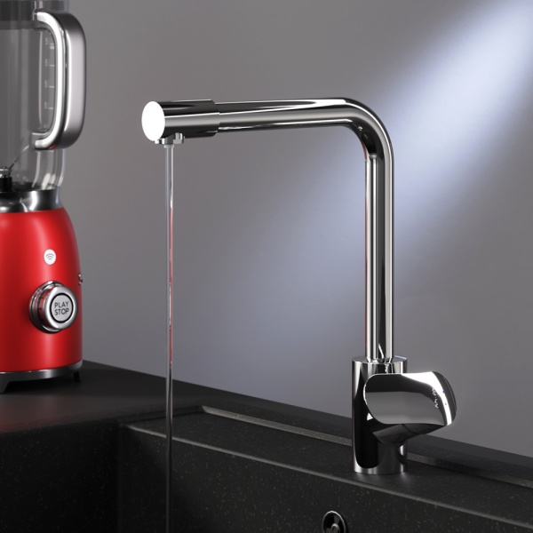 Смеситель для кухни AM.PM с каналом для питьевой воды L-излив F8005700 Like