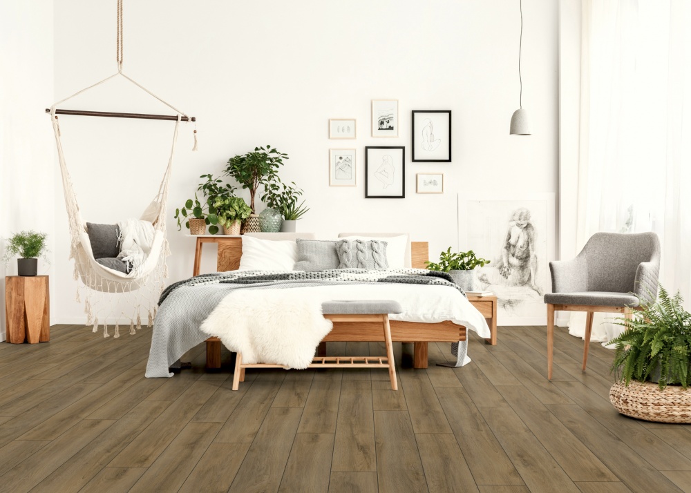 Ламинат Kronotex Advanced V4 дуб гранд коричневый 32/АС4 8 мм (D4957WG)