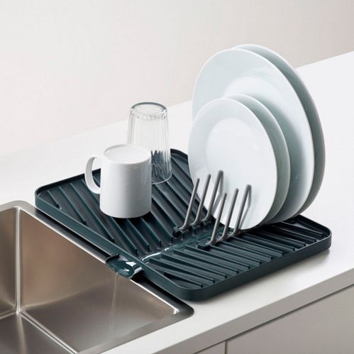 Сушарка для посуду Flip-up 2,4x40x31,9 см сіра 1000759 Joseph Joseph
