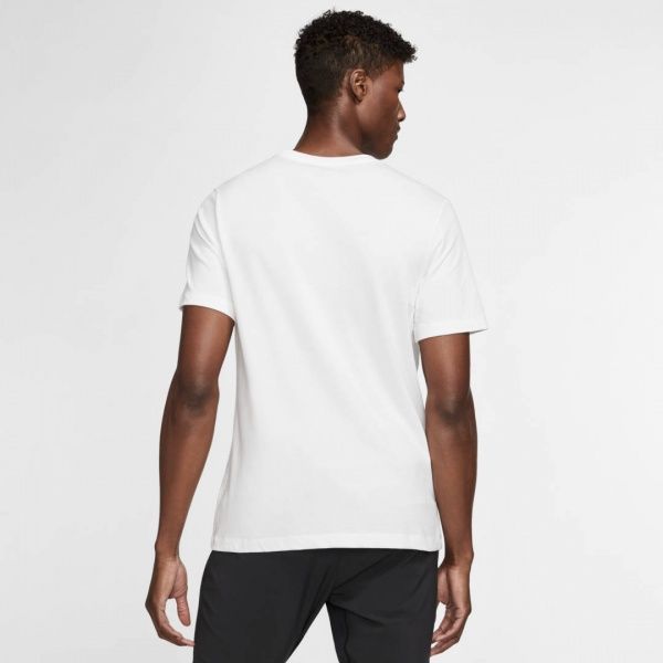Футболка Nike M NK DRY RUN HBR CK0637-100 S білий
