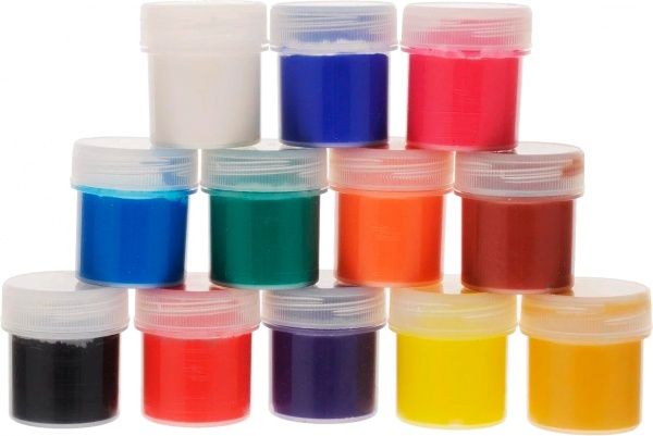 Фарба гуашева Fresh Ideas 12 кольорів 10 мл CF60182 Cool For School