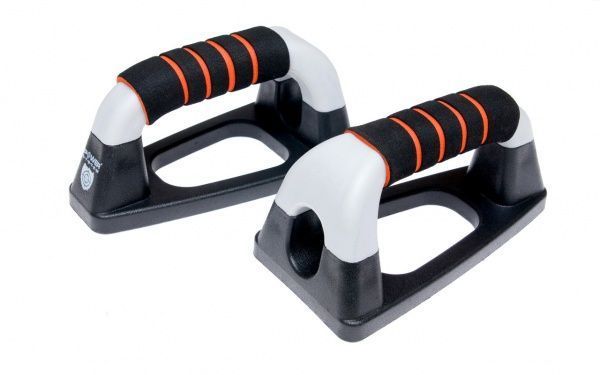 Упори для віджимання Power System від підлоги OS чорно-сірий PS-4022 