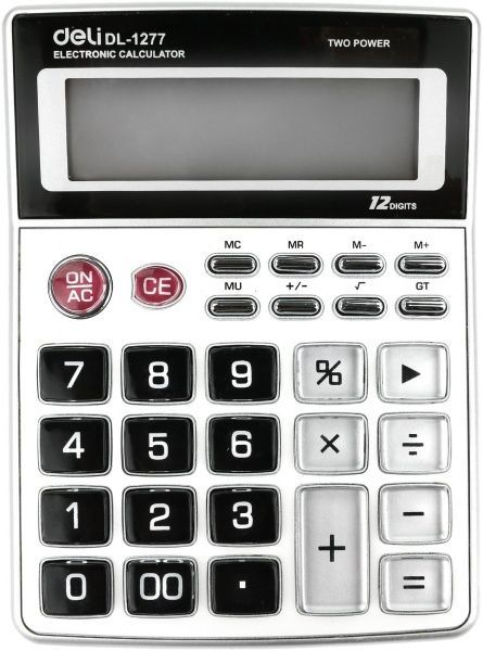 Калькулятор 1277 професійний 152x112x34 мм Deli