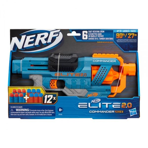 Бластер Hasbro Нерф Еліт 2.0 Командер E9485