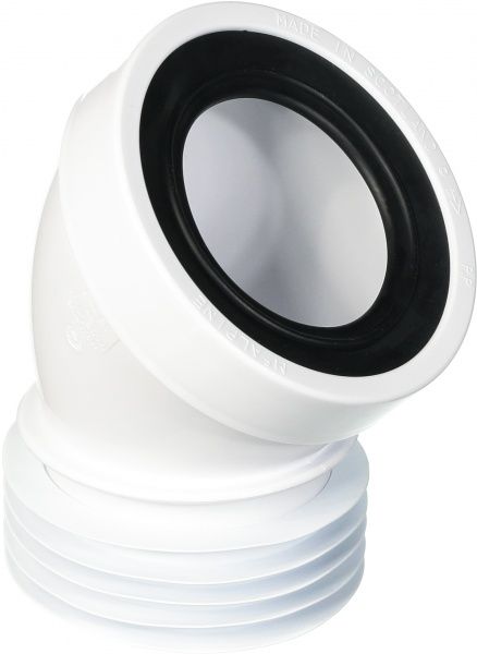 Коліно McAlpine WC CON16 L180 мм 45°