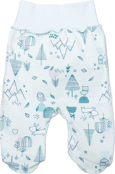 Комплект дитячого одягу Фламінго ясельний блакитний р.62 695-007 