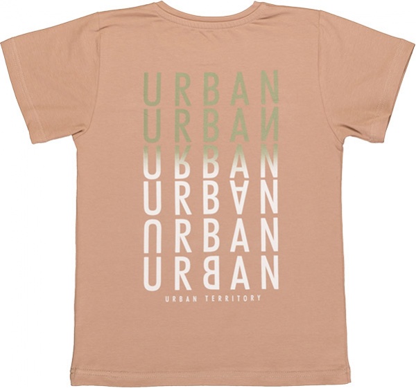 Футболка унісекс Фламінго 864-417 р.164 бежевий 