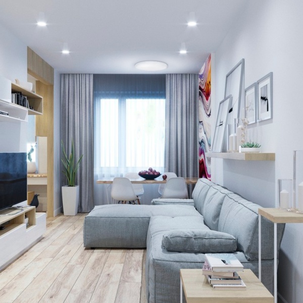 Світильник світлодіодний Videx Зоряне небо 4100 К 48 Вт білий 25300 