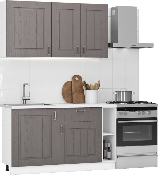 Кухня модульная Грейд МС Мэри (без столешницы) ЛДСП 1,4 м 