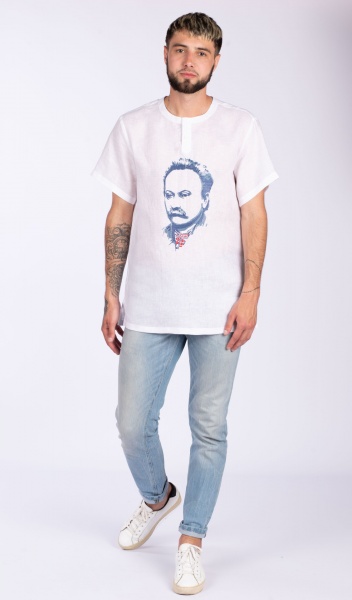 Вышиванка Эдельвика белый р. XL 160-20/09 